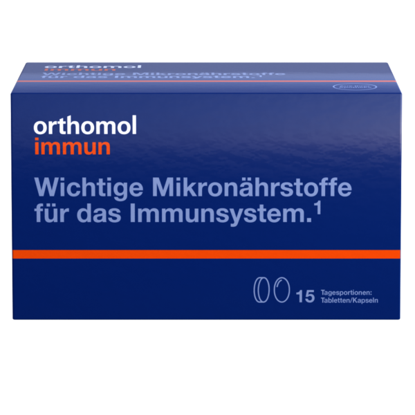 Abbildung für ORTHOMOL Immun 15 Tagesportionen Tabletten & Kapseln Kombipackung