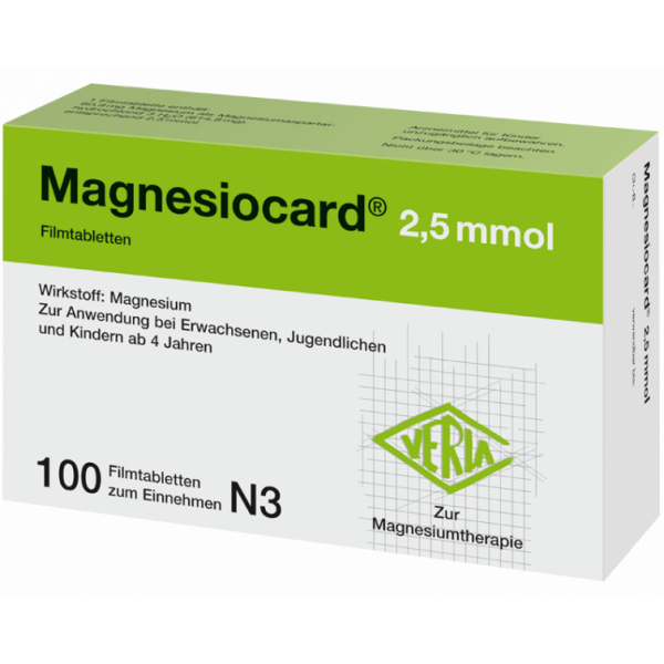 Abbildung für Magnesiocard® 2,5 mmol