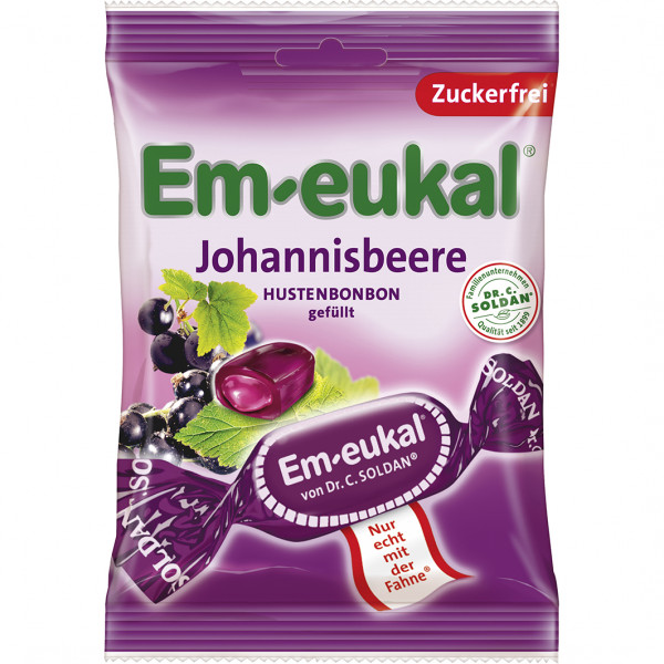 Abbildung für EM-EUKAL Bonbons Johannisbeere gefüllt zuckerfei