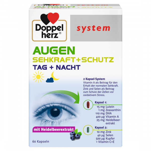 Abbildung für DOPPELHERZ Augen Sehkraft+Schutz system Kapseln