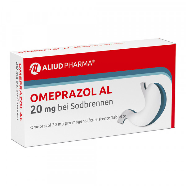 Abbildung für Omeprazol AL 20 mg bei Sodbrennen