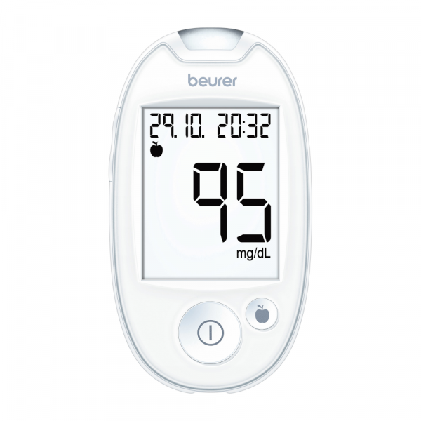 Abbildung für BEURER GL44 Blutzuckermessgerät mg/dl weiß