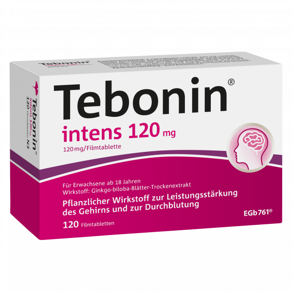 Abbildung für TEBONIN intens 120 mg Filmtabletten