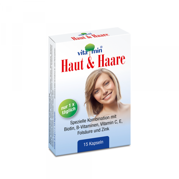 Abbildung für HAUT+HAARE VITAMIN Natur Pharma Kapseln