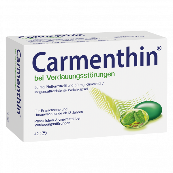Abbildung für CARMENTHIN bei Verdauungsstörungen msr.Weichkaps.