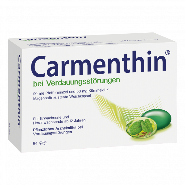 Abbildung für CARMENTHIN bei Verdauungsstörungen msr.Weichkaps.