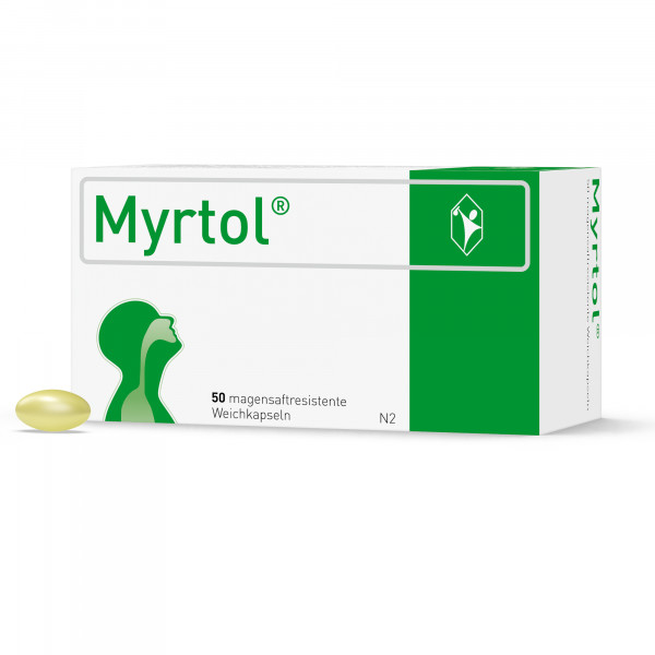 Abbildung für MYRTOL magensaftresistente Weichkapseln