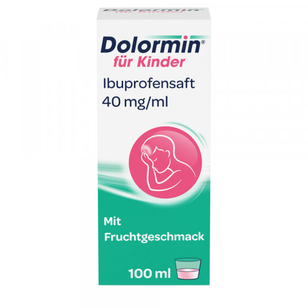 Abbildung für DOLORMIN für Kinder Ibuprofensaft 40 mg/ml Susp.