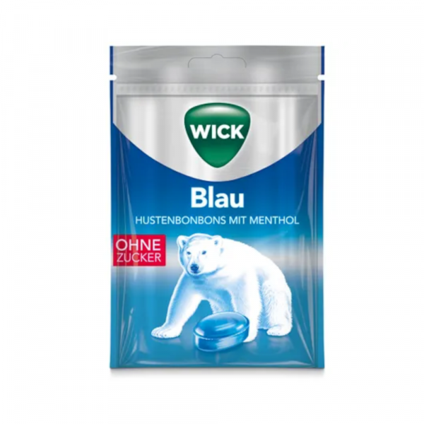 Abbildung für WICK BLAU Menthol Bonbons o.Zucker Beutel