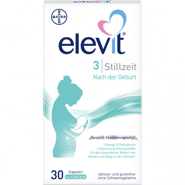 Abbildung für ELEVIT 3 Stillzeit Weichkapseln