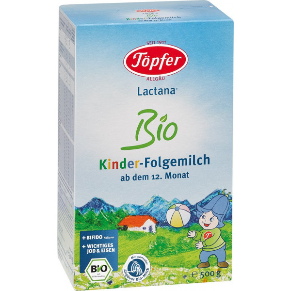 Abbildung für TÖPFER Lactana Kinder Bio Folgemilch Pulver