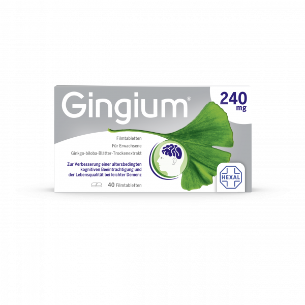 Abbildung für GINGIUM 240 mg Filmtabletten