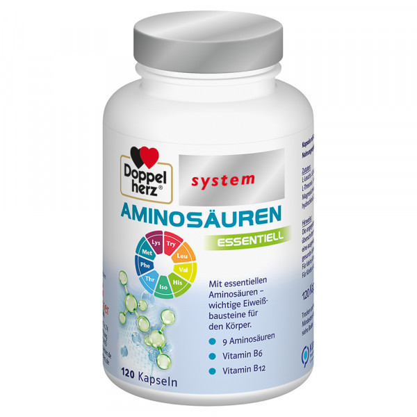 Abbildung für DOPPELHERZ Aminosäuren essentiell system Kapseln