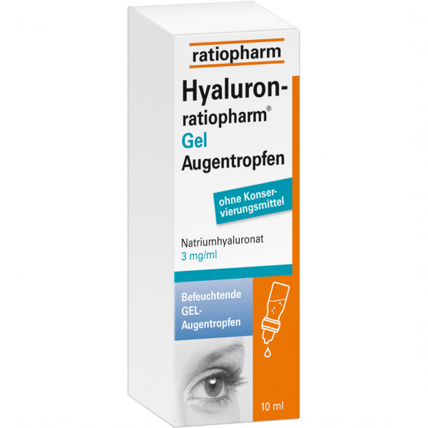Abbildung für HYALURON-RATIOPHARM Gel Augentropfen