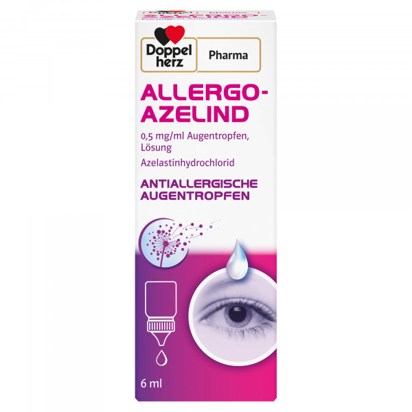 Abbildung für ALLERGO-AZELIND DoppelherzPha. 0,5 mg/ml Augentr.