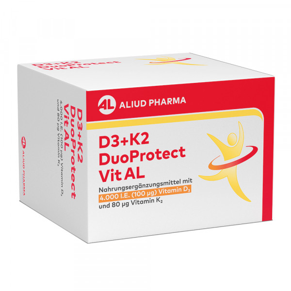 Abbildung für D3+K2 DuoProtect Vit AL 4000 I.E./80 μg Kapseln