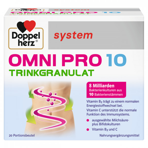 Abbildung für DOPPELHERZ Omni Pro 10 system Trinkgranulat