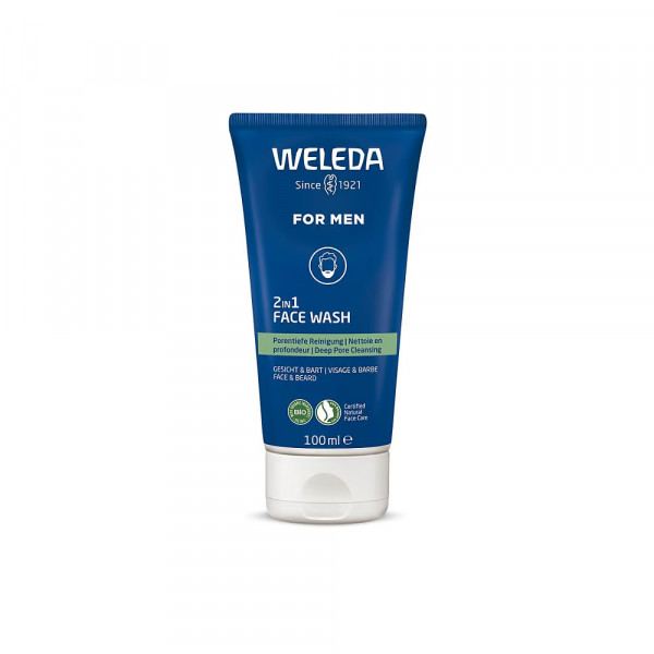Abbildung für Weleda For Men 2in1 Face Wash - für Gesicht & Bart