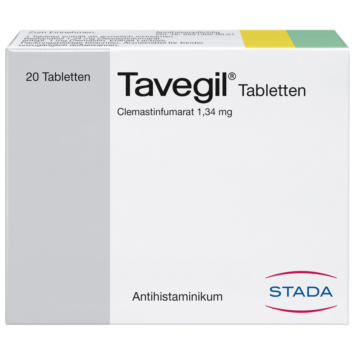 Abbildung für TAVEGIL Tabletten