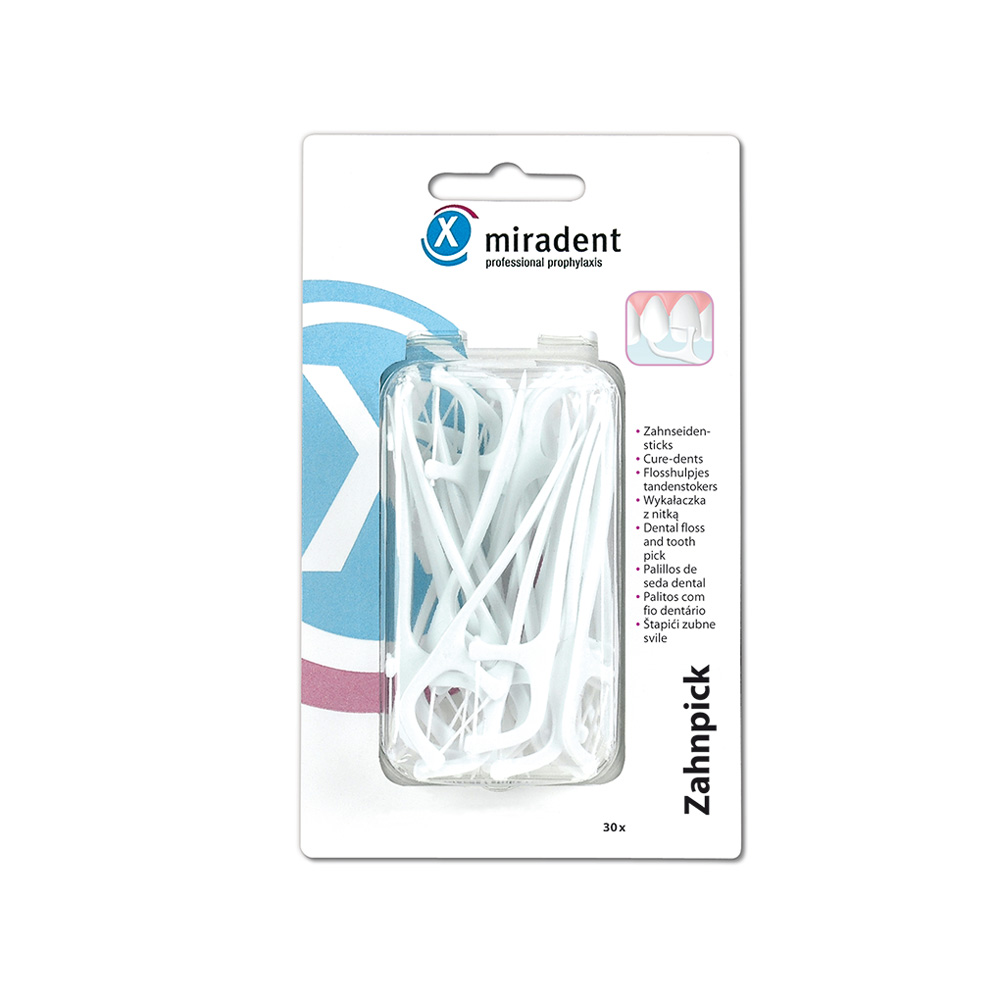 Abbildung für MIRADENT Zahnpick Zahnseidensticks