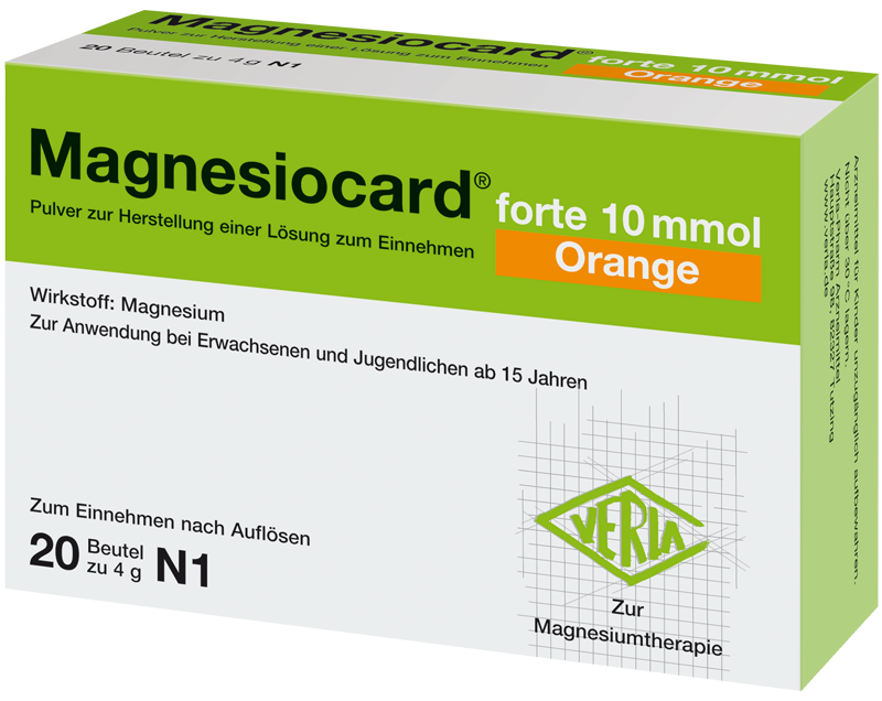 Abbildung für Magnesiocard® forte 10 mmol Orange