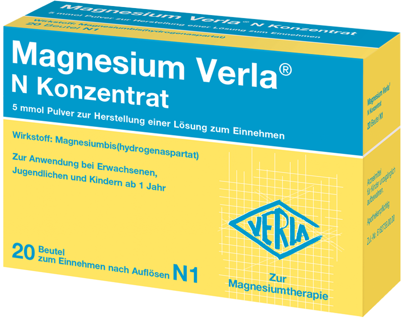 Abbildung für Magnesium Verla® N Konzentrat