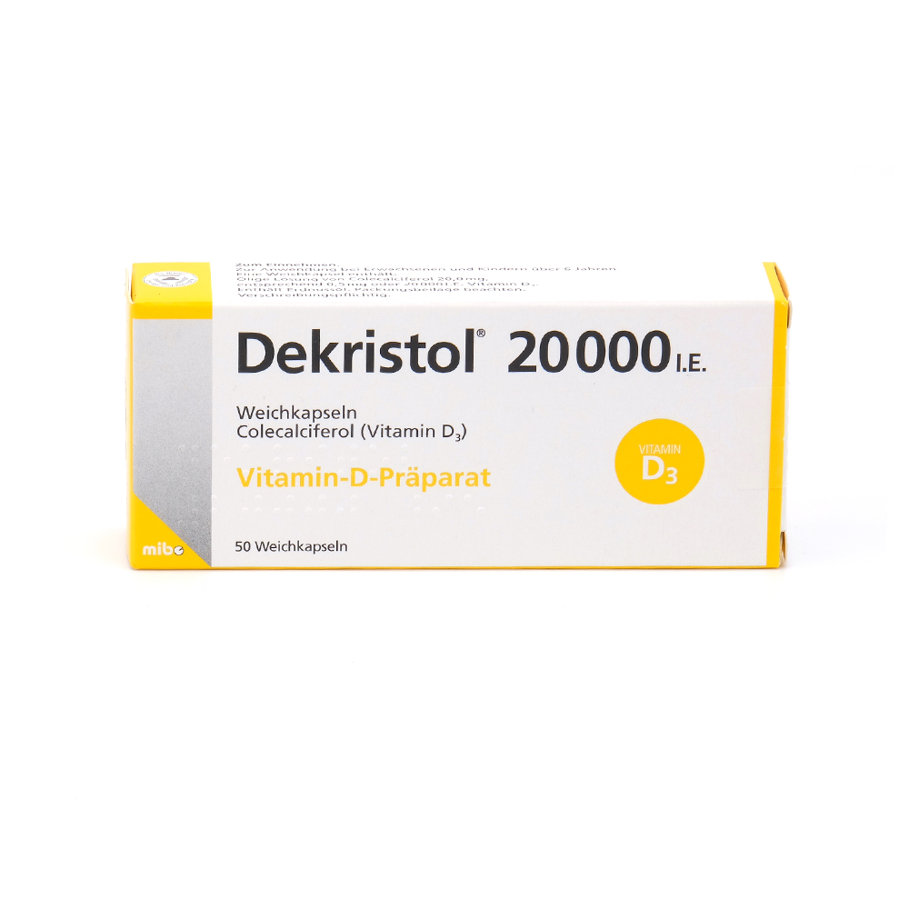 Abbildung für DEKRISTOL 20.000 I.E. Weichkapseln