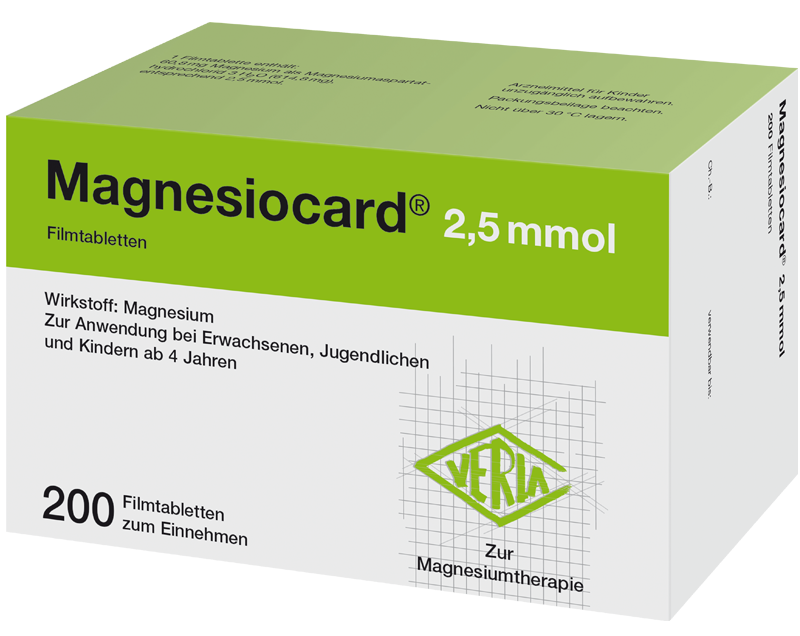 Abbildung für Magnesiocard® 2,5 mmol