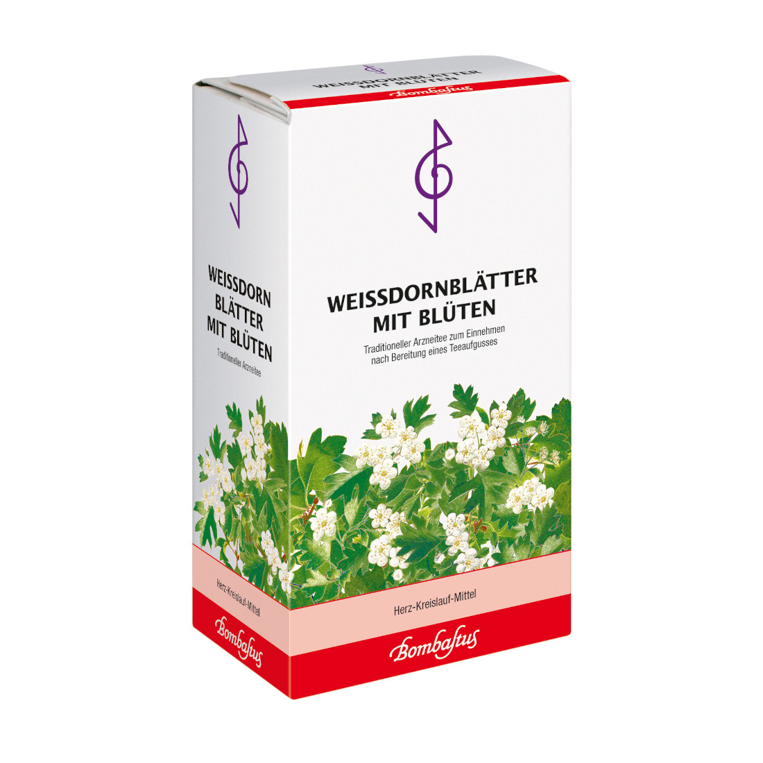 Abbildung für WEISSDORNBLÄTTER m.Blüten Tee