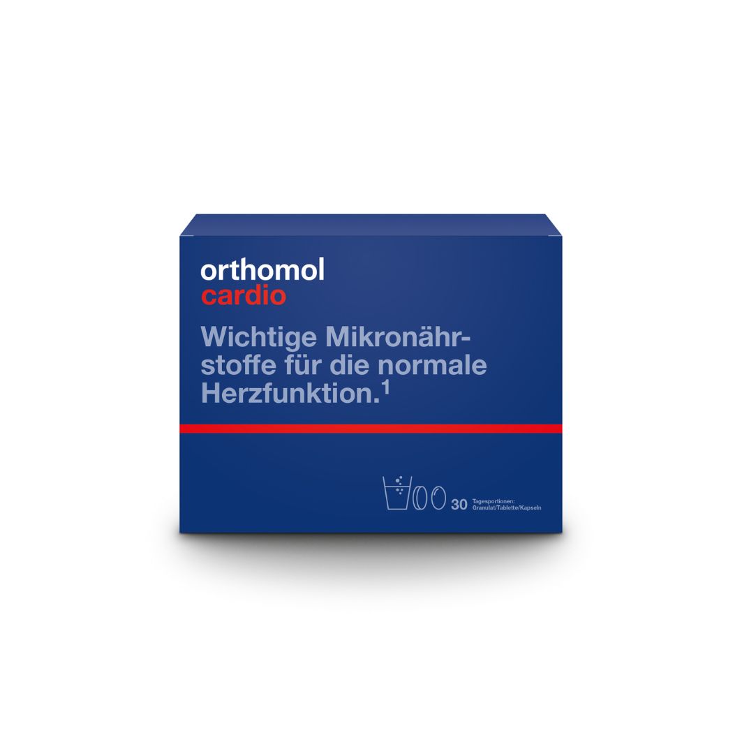 Abbildung für ORTHOMOL Cardio Granulat/Kaps./Tabl.Kombipack.