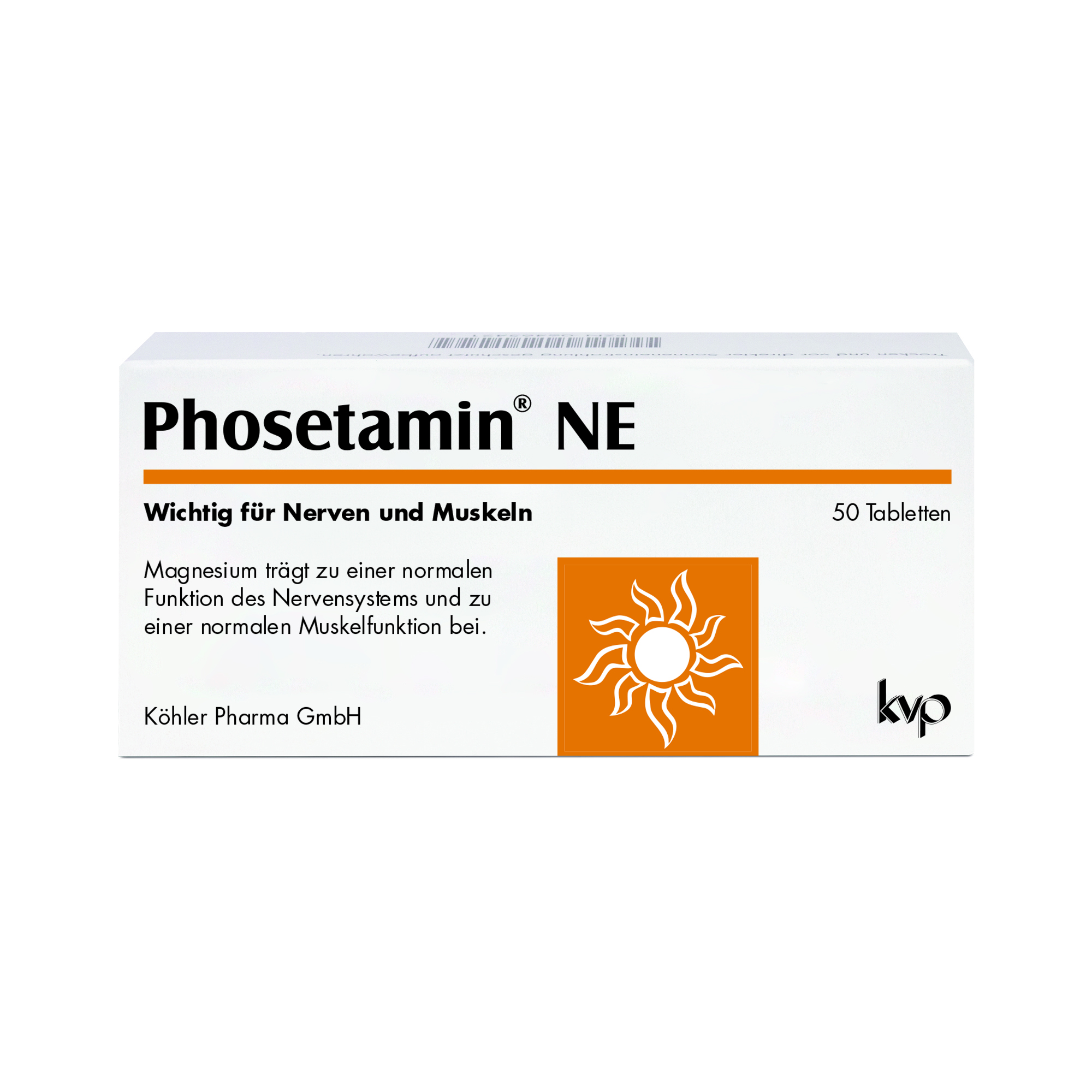 Abbildung für PHOSETAMIN NE Tabletten