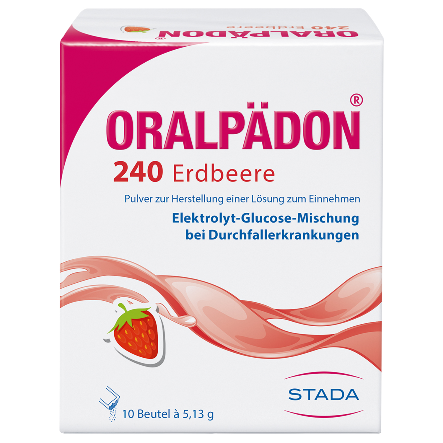 Abbildung für ORALPÄDON 240 Erdbeere Btl. Pulver