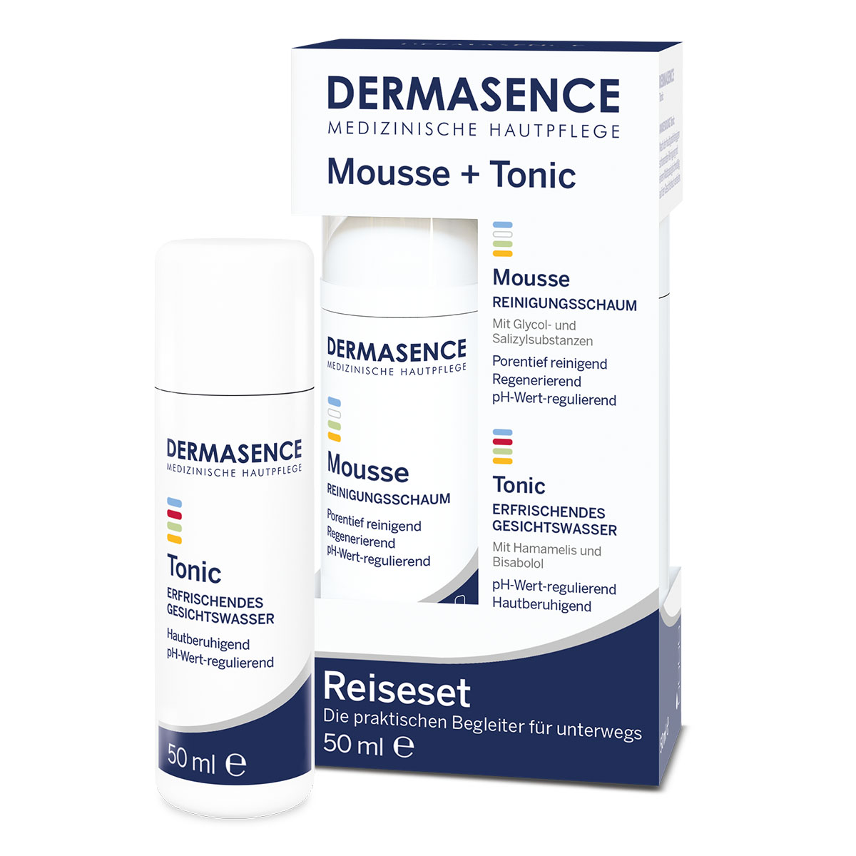 Abbildung für DERMASENCE Tonic / Mousse 2x50ml Reiseset