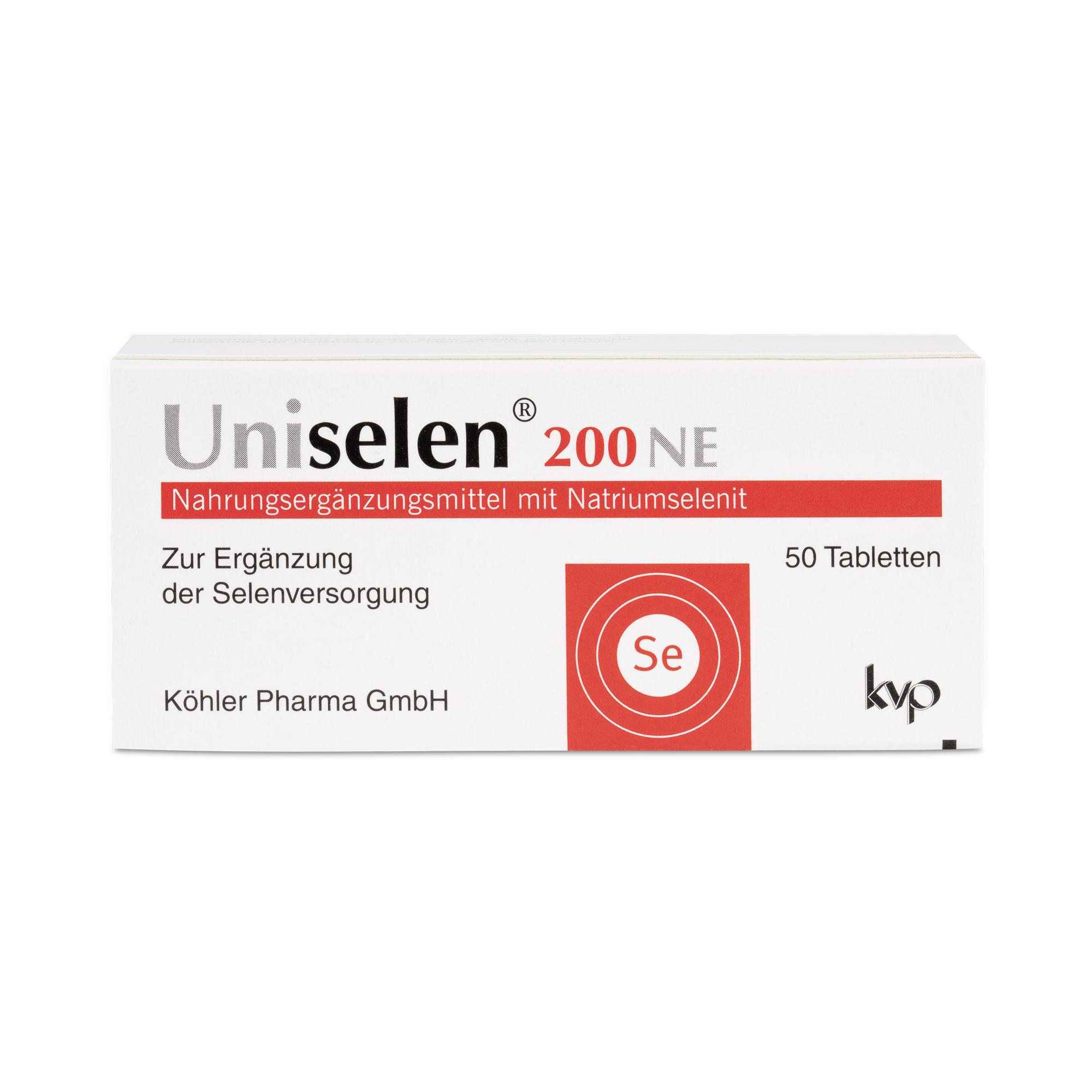 Abbildung für UNISELEN 200 NE Tabletten