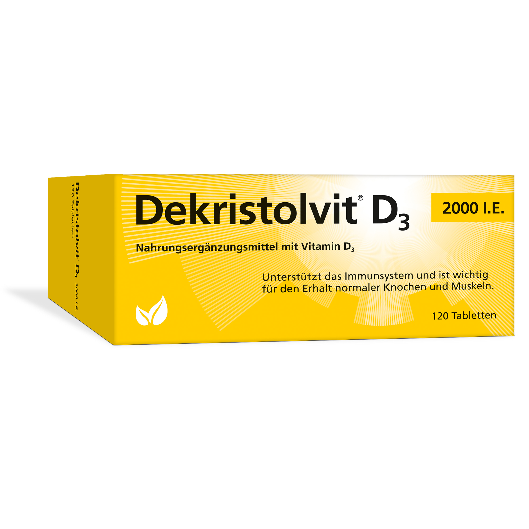 Abbildung für DEKRISTOLVIT D3 2.000 I.E. Tabletten