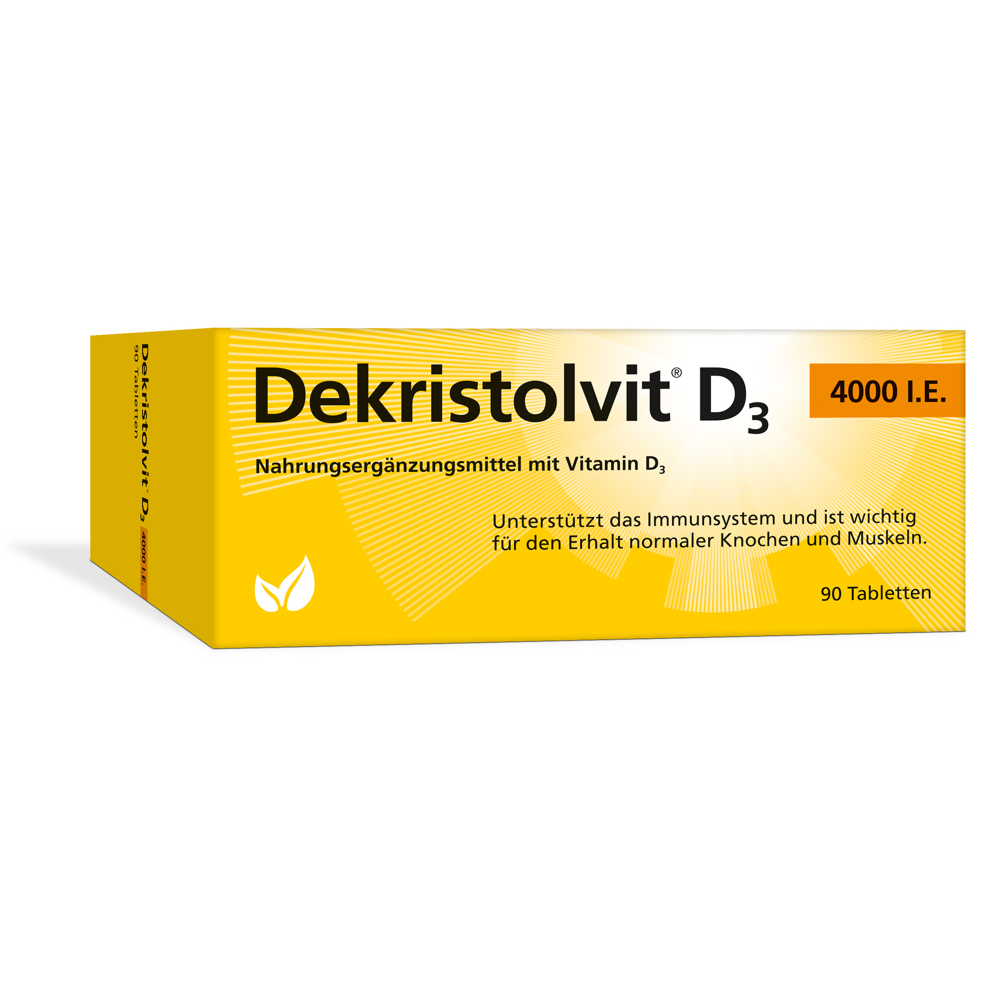 Abbildung für DEKRISTOLVIT D3 4.000 I.E. Tabletten