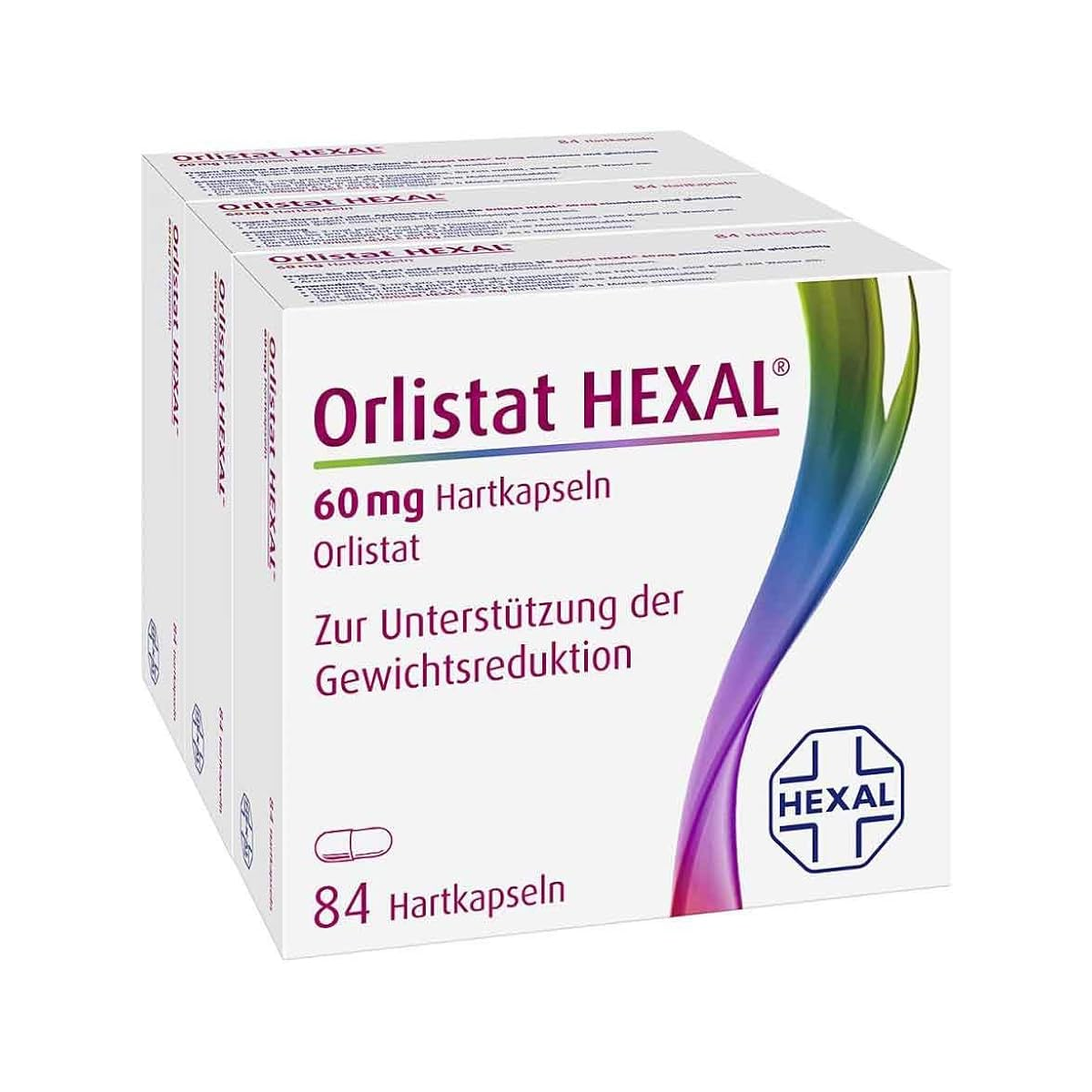 Abbildung für ORLISTAT HEXAL 60 mg Hartkapseln