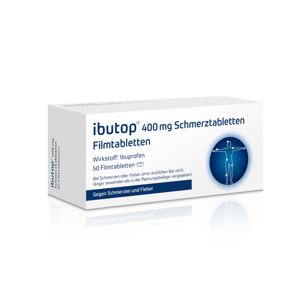 Abbildung für Ibutop® Schmerztabletten 400 mg