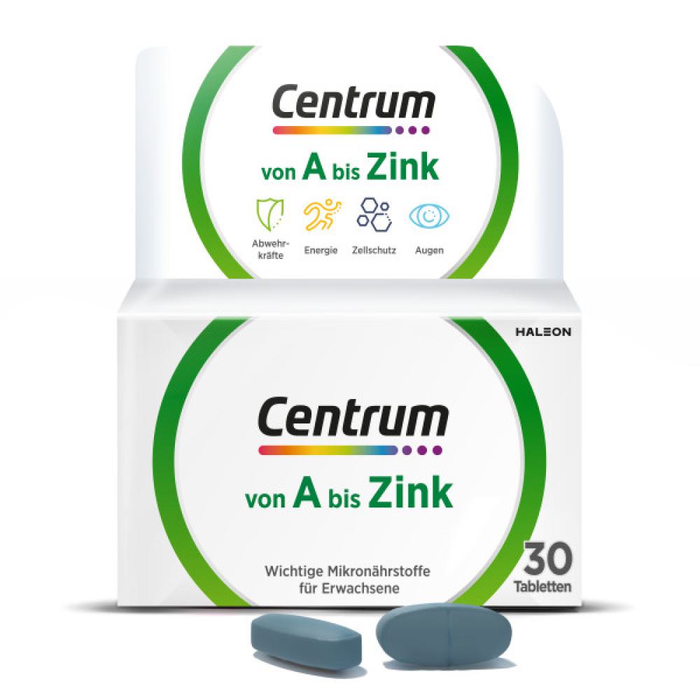 Abbildung für CENTRUM A-Zink Tabletten