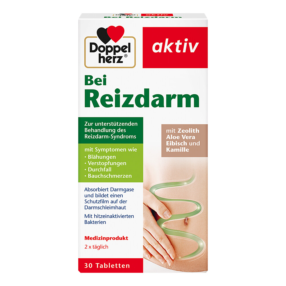 Abbildung für DOPPELHERZ Bei Reizdarm Tabletten