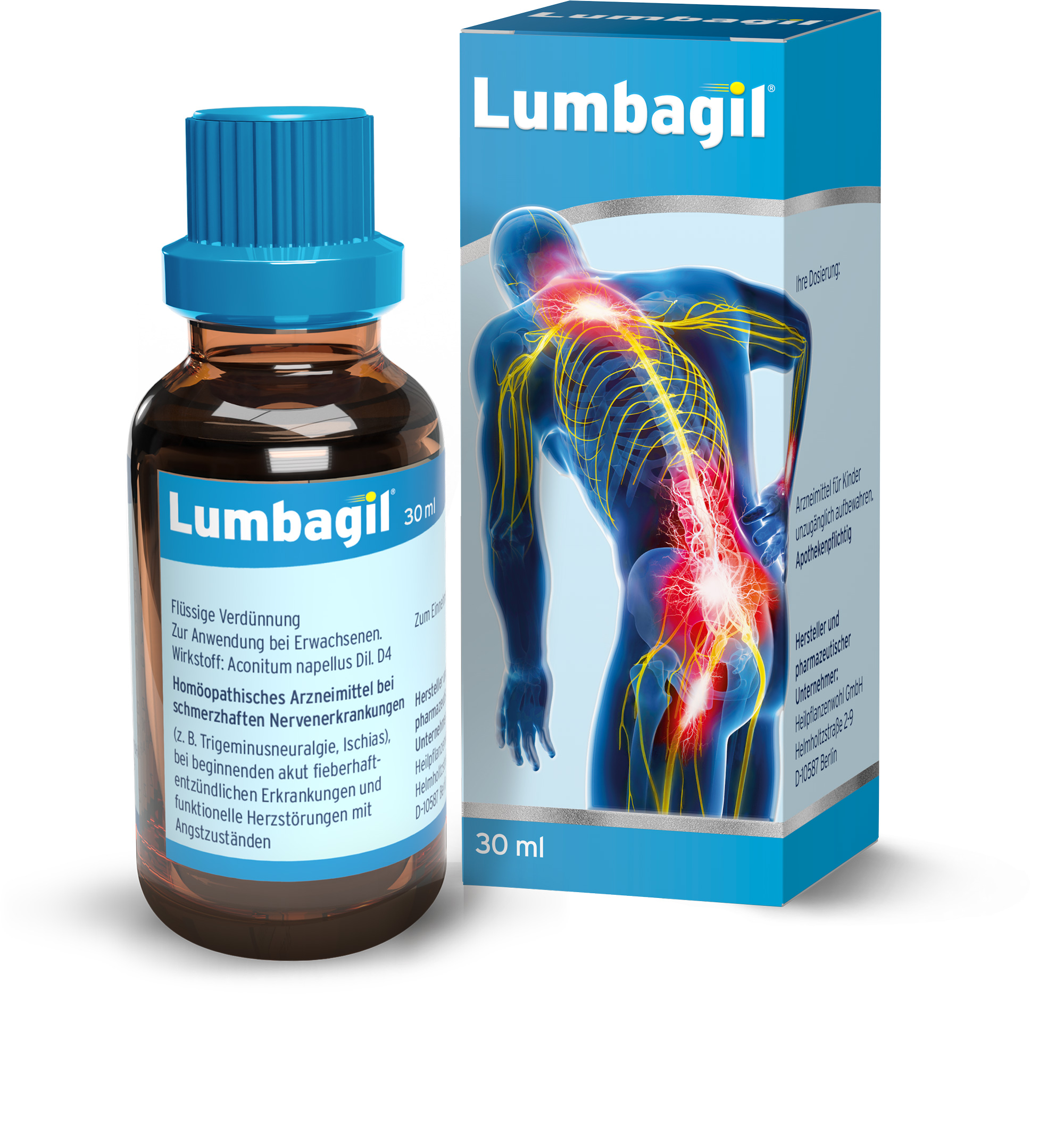 Abbildung für LUMBAGIL Tropfen zum Einnehmen