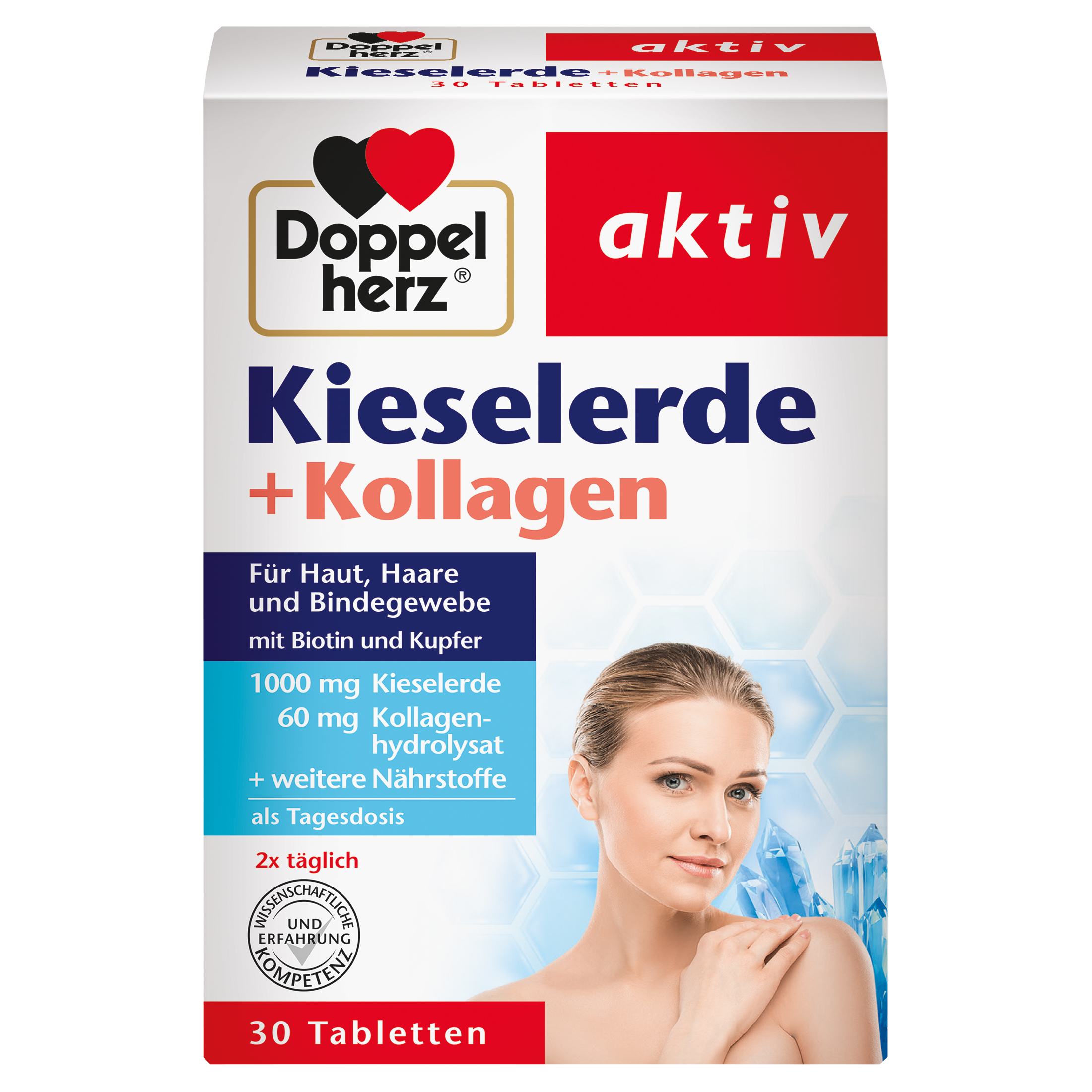 Abbildung für DOPPELHERZ Kieselerde+Kollagen Tabletten