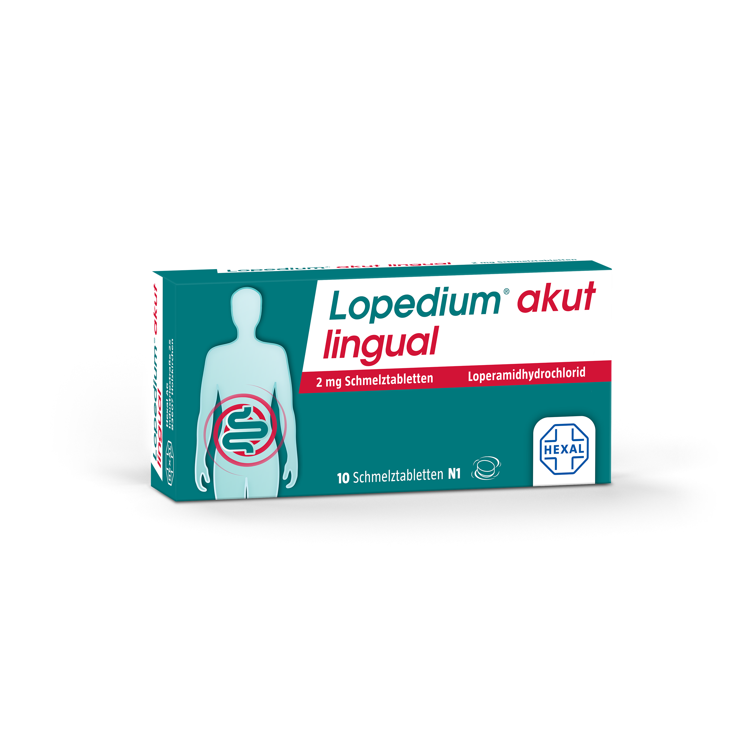 Abbildung für LOPEDIUM akut lingual 2 mg Schmelztabletten