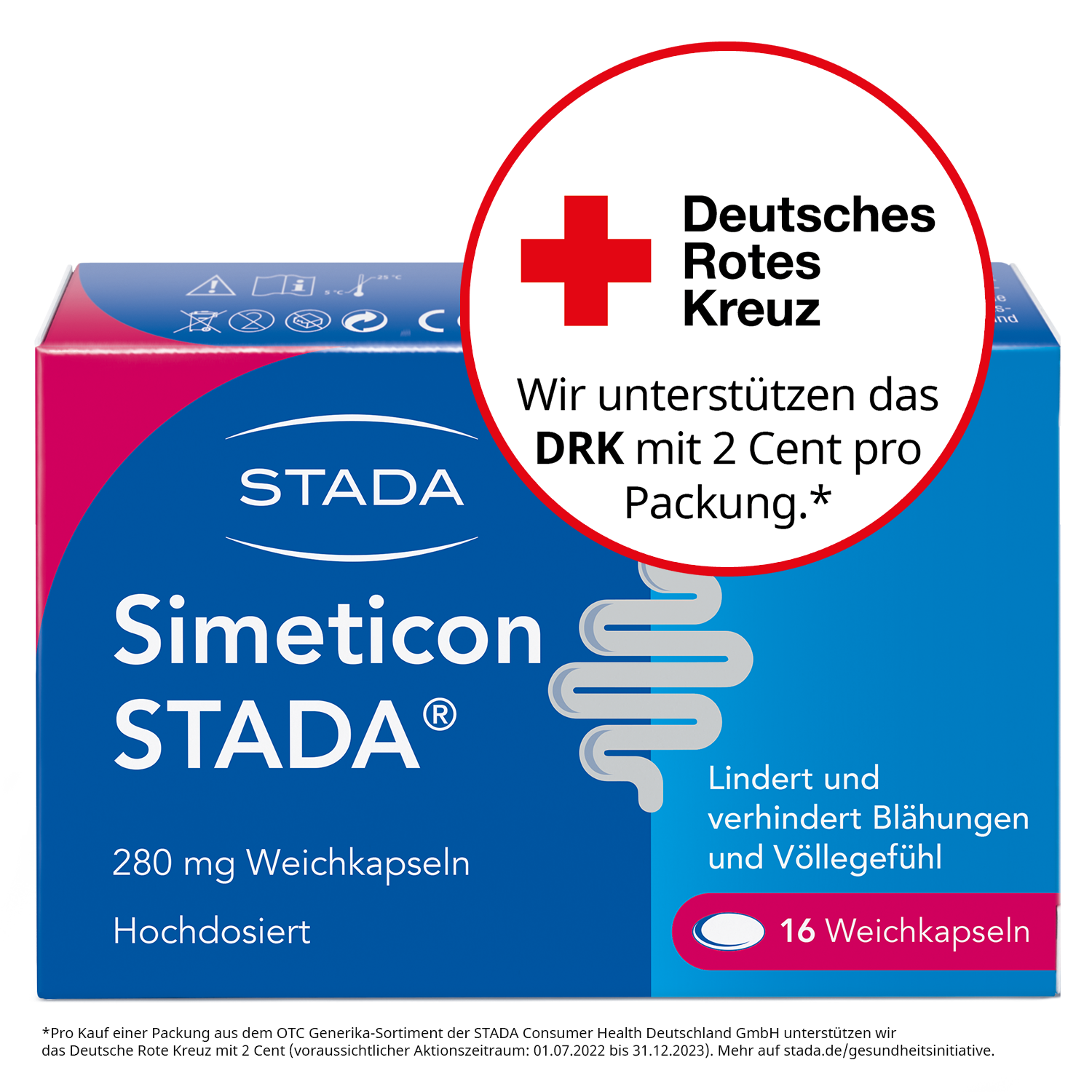 Abbildung für SIMETICON STADA 280 mg Weichkapseln