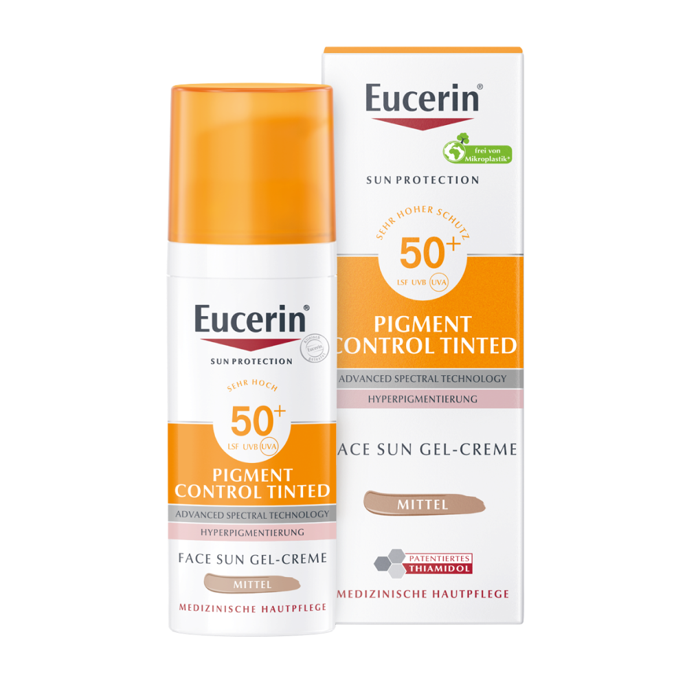 Abbildung für EUCERIN Sun Fluid Pigment Control mittel LSF 50+